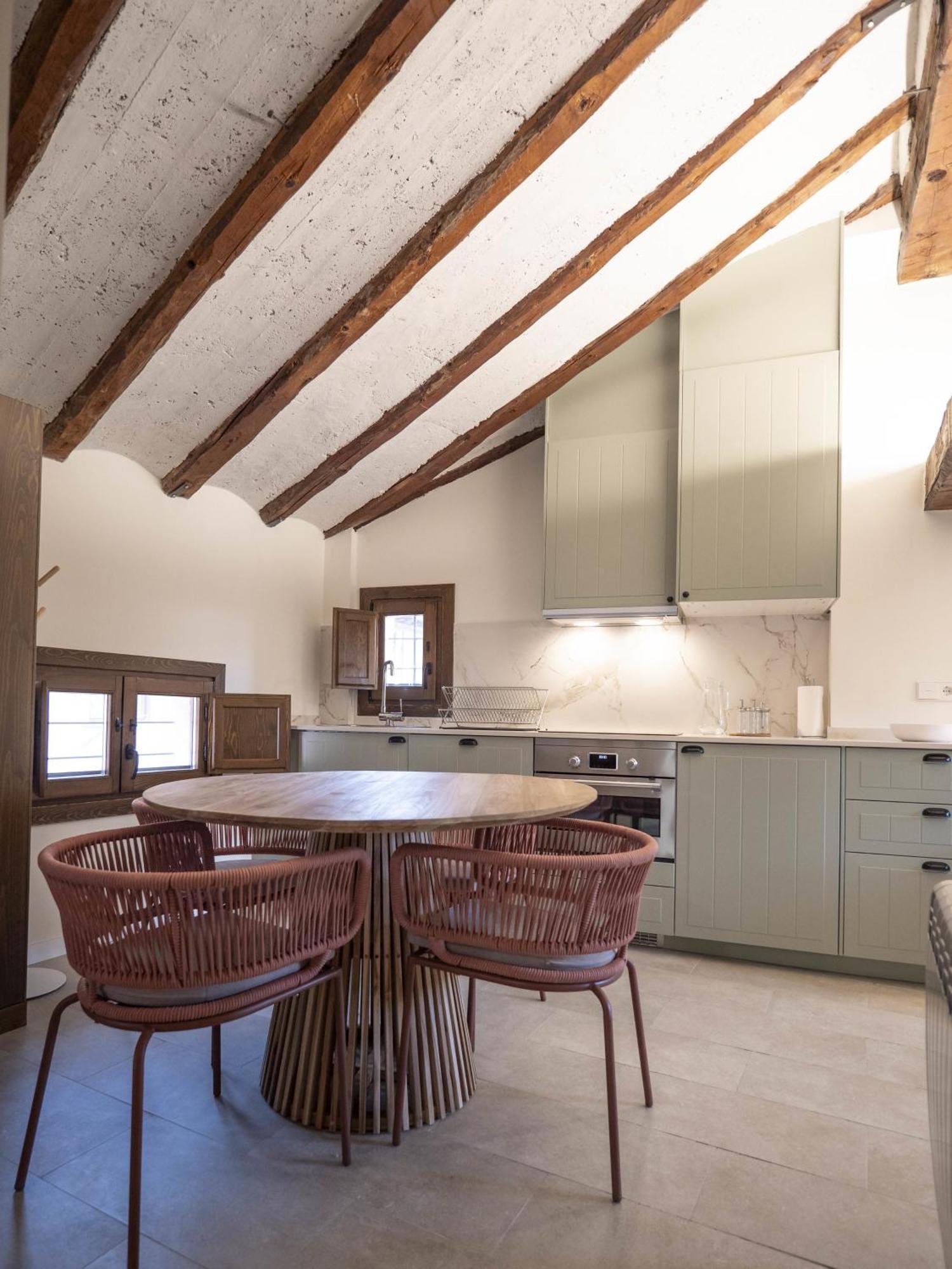 La Casa Amarilla Apartamento Enebro Albarracín Exteriér fotografie