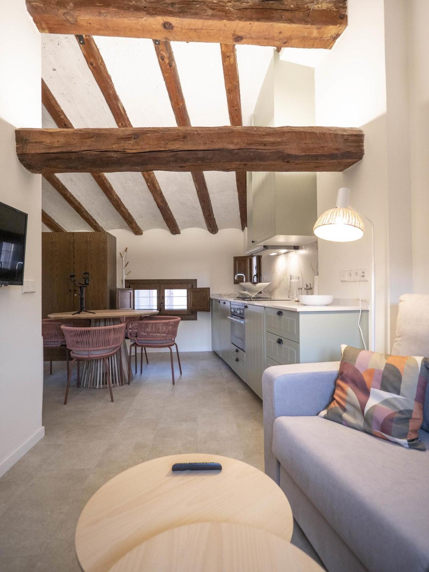 La Casa Amarilla Apartamento Enebro Albarracín Exteriér fotografie