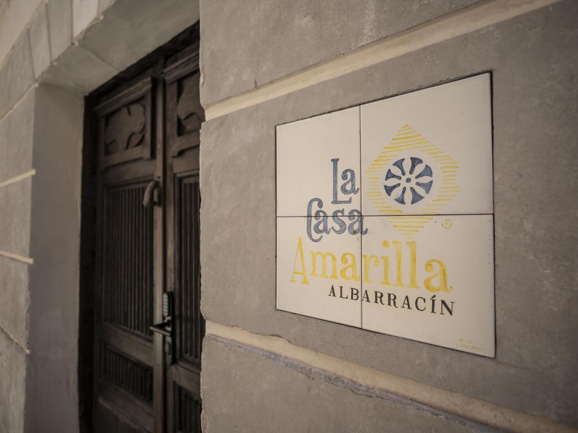 La Casa Amarilla Apartamento Enebro Albarracín Exteriér fotografie